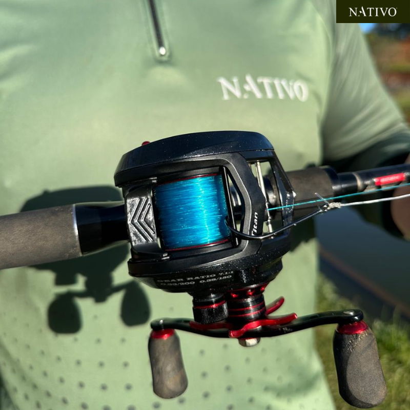 Carretilha JOHNCOO MT200R com Alarme Sonoro – 13KG Drag