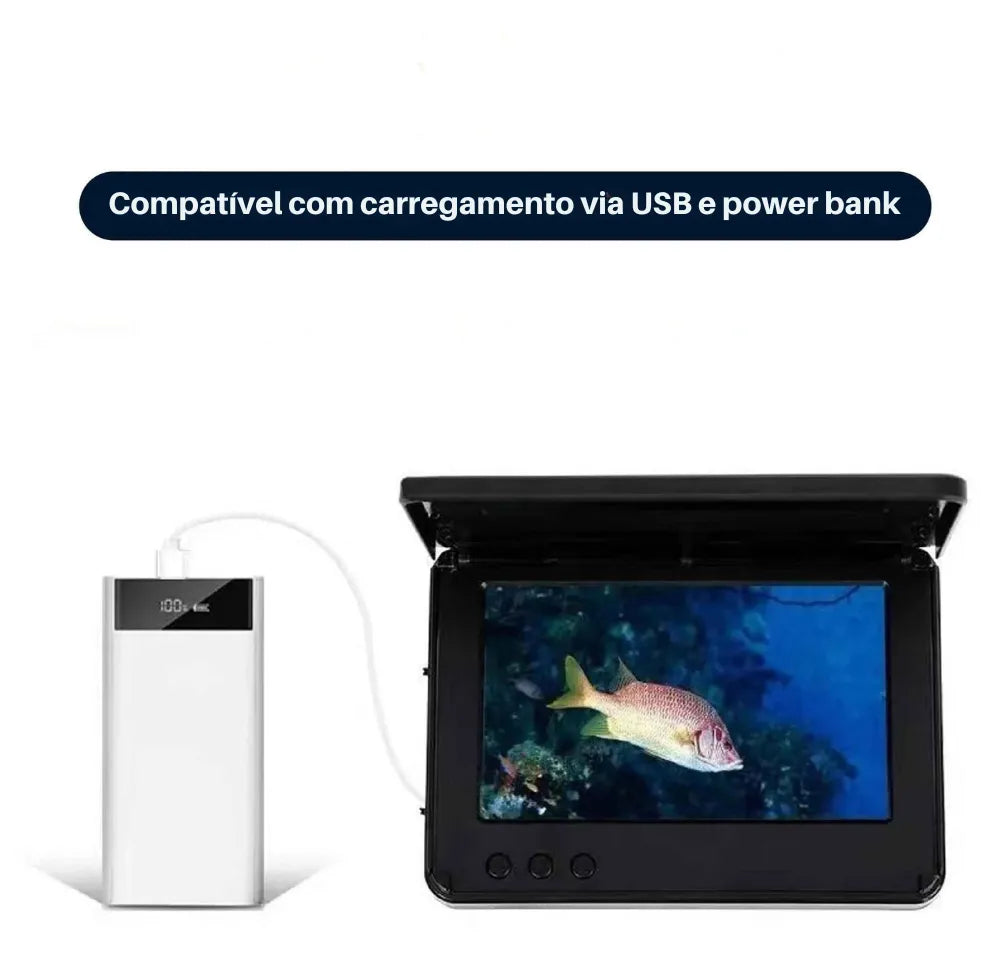 Câmera SubAquática ClearHook - 1080p - Monitoramento SubAquático Profissional