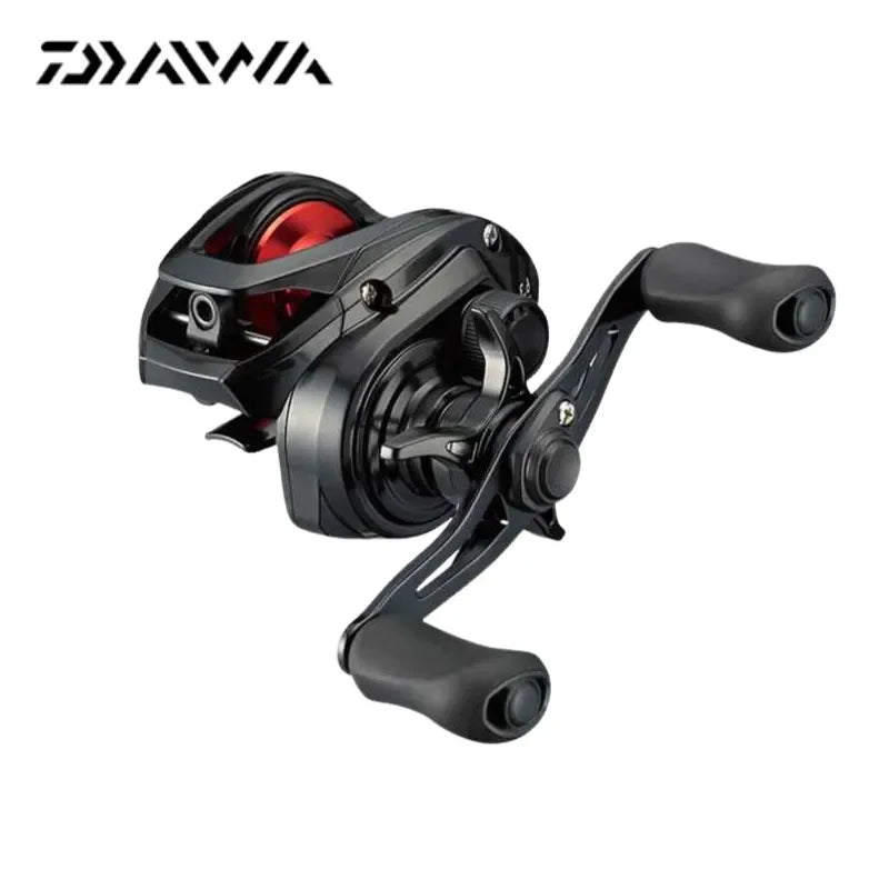 Carretilha DAIWA PR100H - Leve, Precisa e Robusta -  Sistema Anti-Cabeleira DAIWA - Nativo Camping