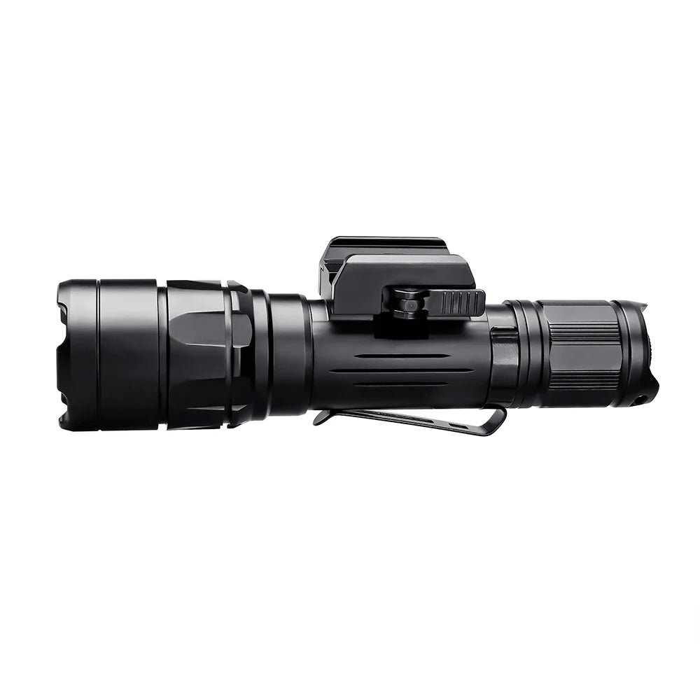 Lanterna Tática TrustFire R8 - 1700 Lumens - Suporte para Trilho Picatinny - Nativo Camping