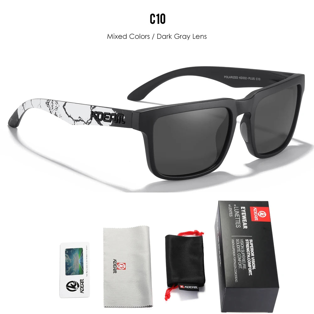 Óculos Polarizado KDEAM - Proteção UV+400