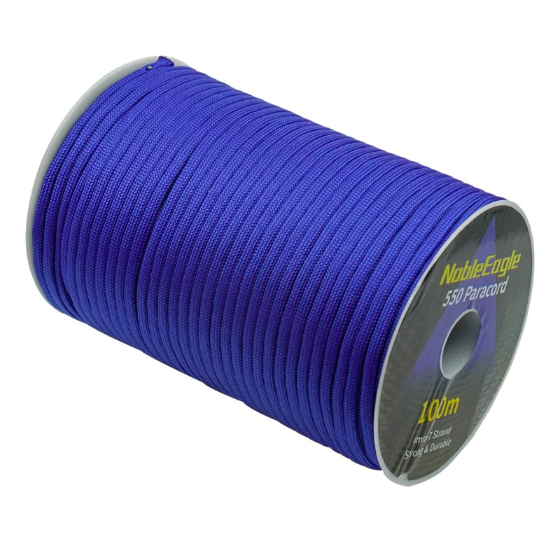 Corda Paracord 550 Militar 50M / 100M - 7 Fios e 4mm de Diâmetro | Nativo Camping - Nativo Camping