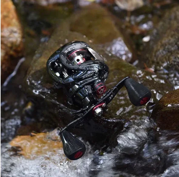 Carretilha Piscifun Torrent - 8,1kg Drag, 7.1:1, Freio Magnético - Nativo Camping