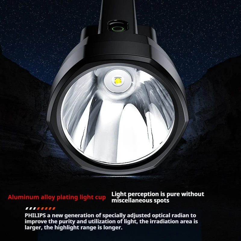 Lanterna Philips Searchlight 600lm – com Luz Lateral