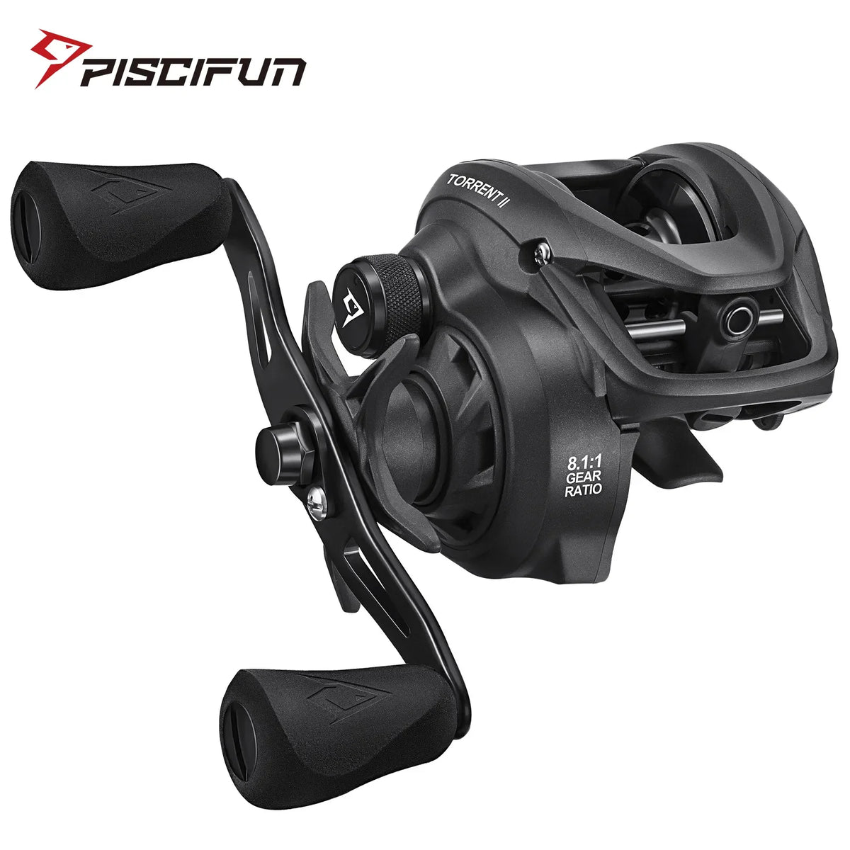 Carretilha Piscifun Torrent II | Drag 9KG, Recolhimento 8.1:1 e Alta P