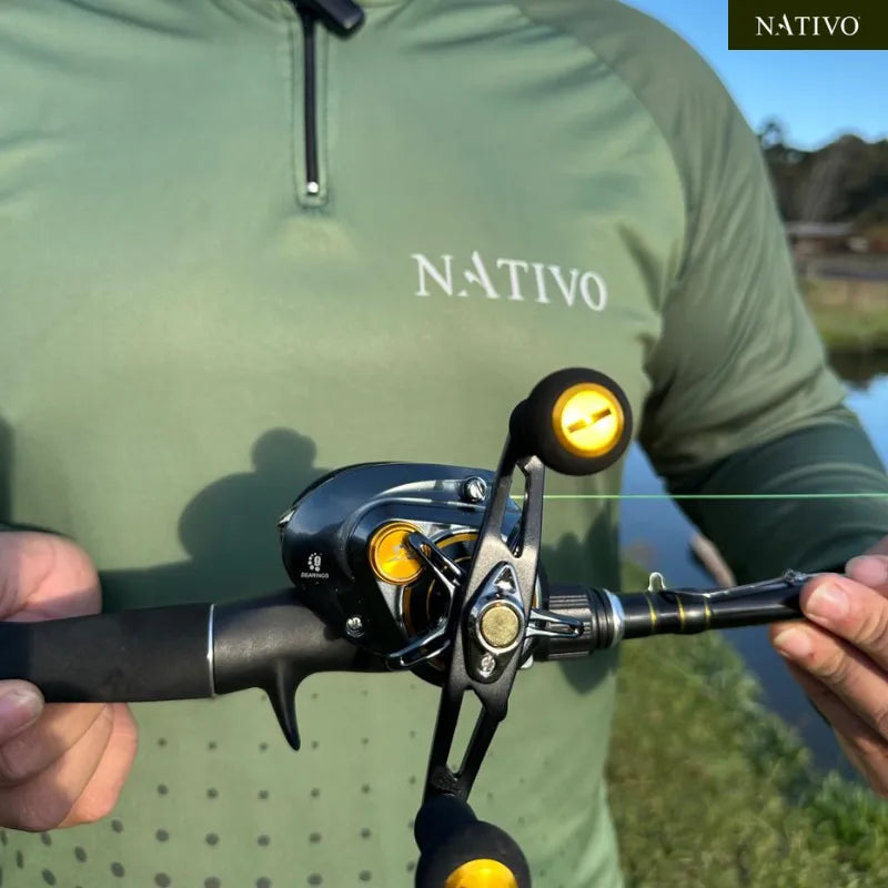 Carretilha Piscifun Alijoz 300 – Carretilha 15KG Max Drag
