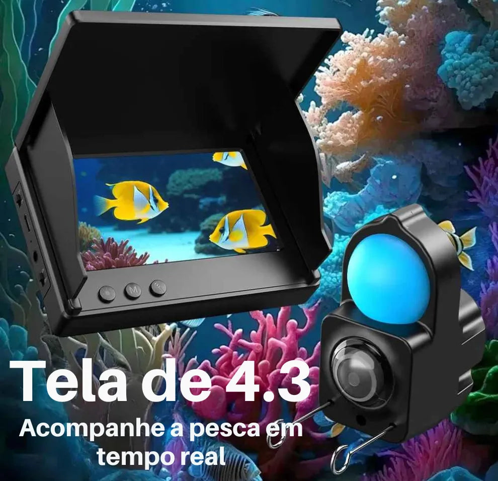 Câmera SubAquática ClearHook - 1080p - Monitoramento SubAquático Profissional