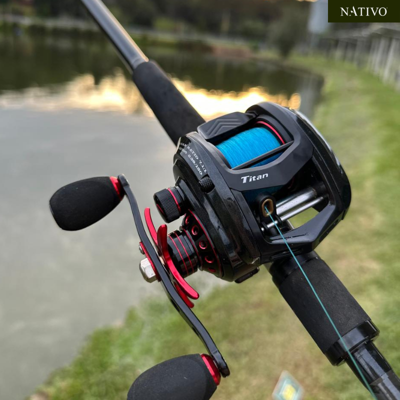 Carretilha JOHNCOO MT200R com Alarme Sonoro – 13KG Drag