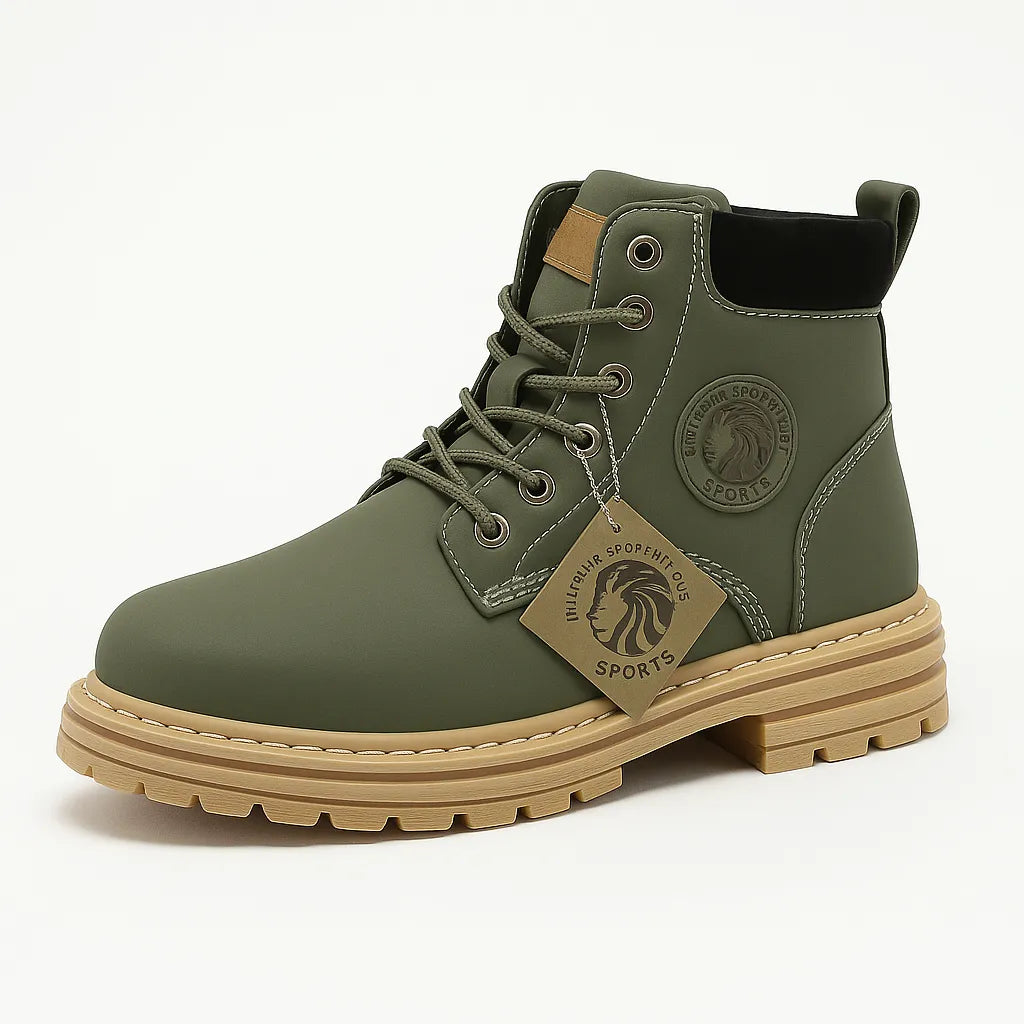 Bota VELLAR Tática – Couro Premium, Durabilidade e Conforto | Nativo Camping