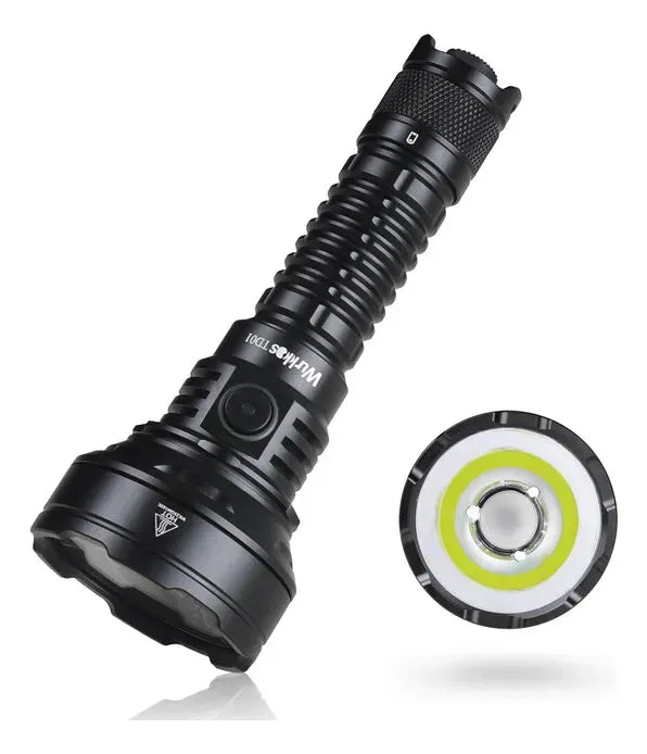 Lanterna Wurkkos TD01C 1800LM – USB-C, IPX8 e Alcance de 1000m