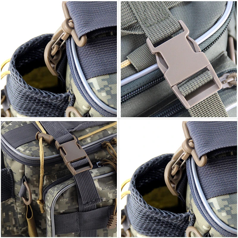 Bolsa Multifuncional X448 para Pesca | Impermeável e Versátil - Nativo Camping
