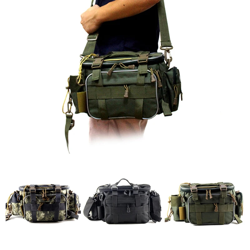 Bolsa Multifuncional X448 para Pesca | Impermeável e Versátil