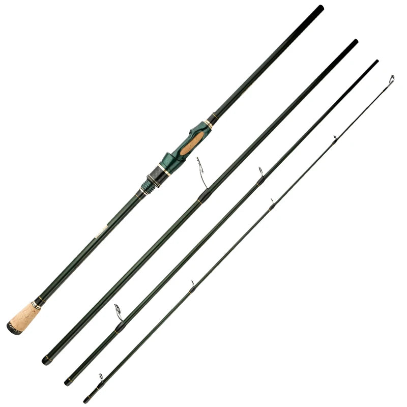 Vara de Pesca Super MACAN –  Carbono 24T - Passadores K Anti Wrap