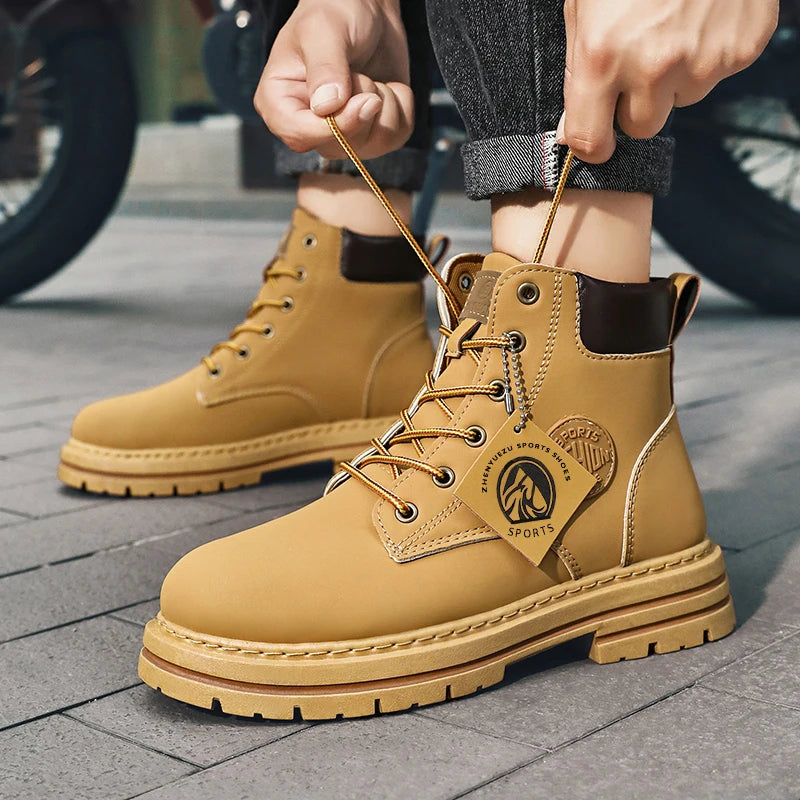 Bota VELLAR Tática – Couro Premium, Durabilidade e Conforto | Nativo Camping