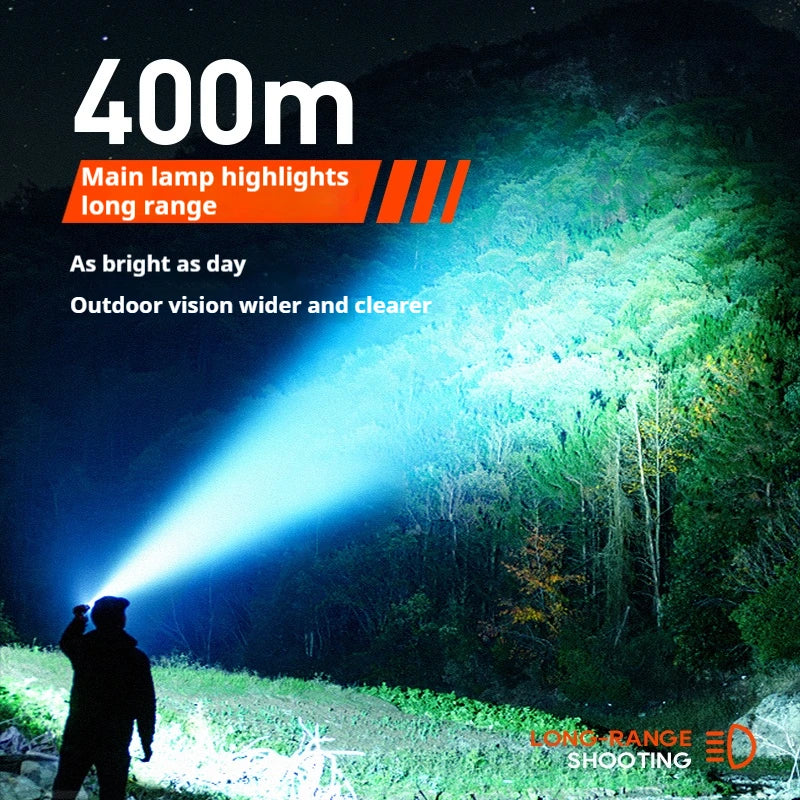 Lanterna Philips Searchlight 600lm – com Luz Lateral