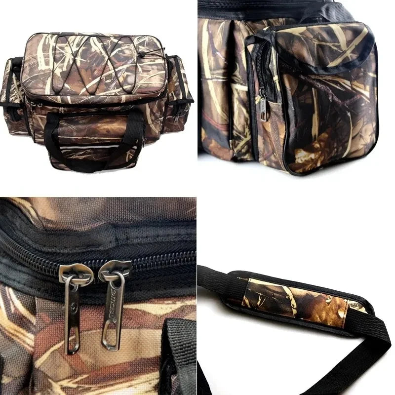 Bolsa JSFUN de Pesca 50L Impermeável | Alta Capacidade e Proteção