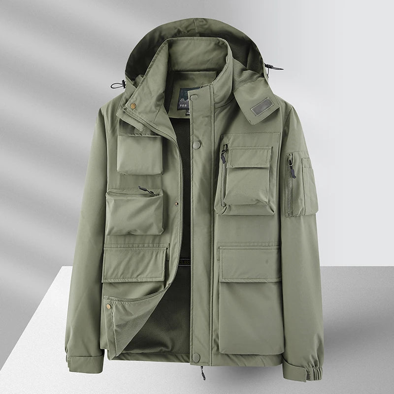 Jaqueta Tática Nativo M65 Masculina | Estilo Militar com Capuz Removível