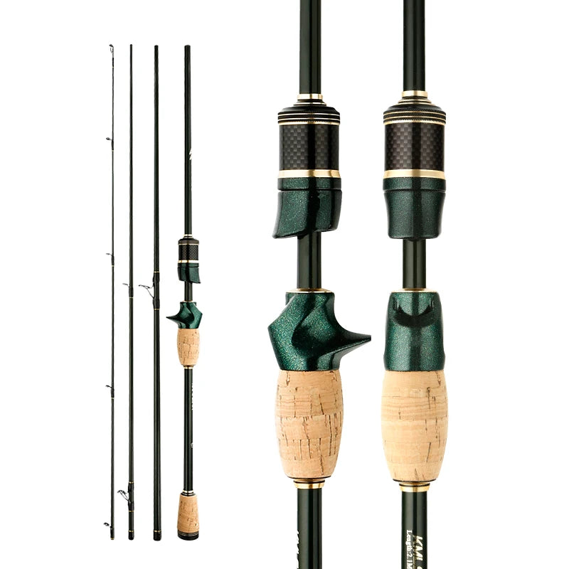 Vara de Pesca Super MACAN –  Carbono 24T - Passadores K Anti Wrap