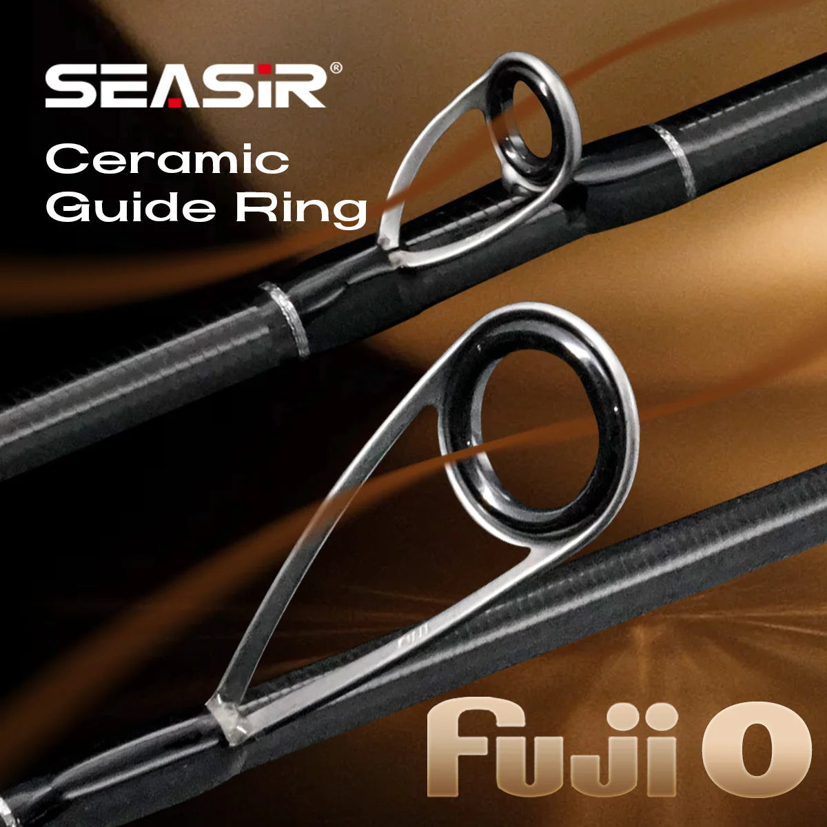 Vara de Pesca SEASIR Salminus 1,83m - 100% Carbono 40T