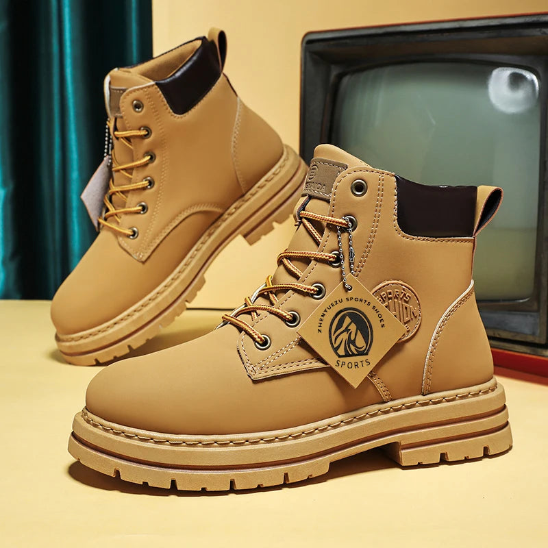 Bota VELLAR Tática – Couro Premium, Durabilidade e Conforto | Nativo Camping