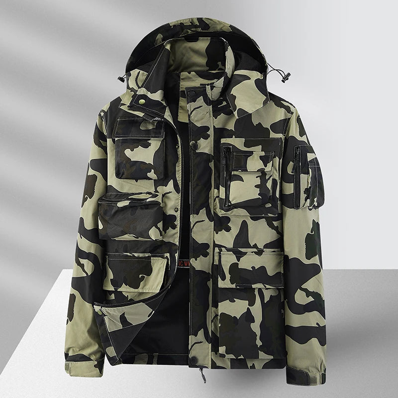 Jaqueta Tática Nativo M65 Masculina | Estilo Militar com Capuz Removível