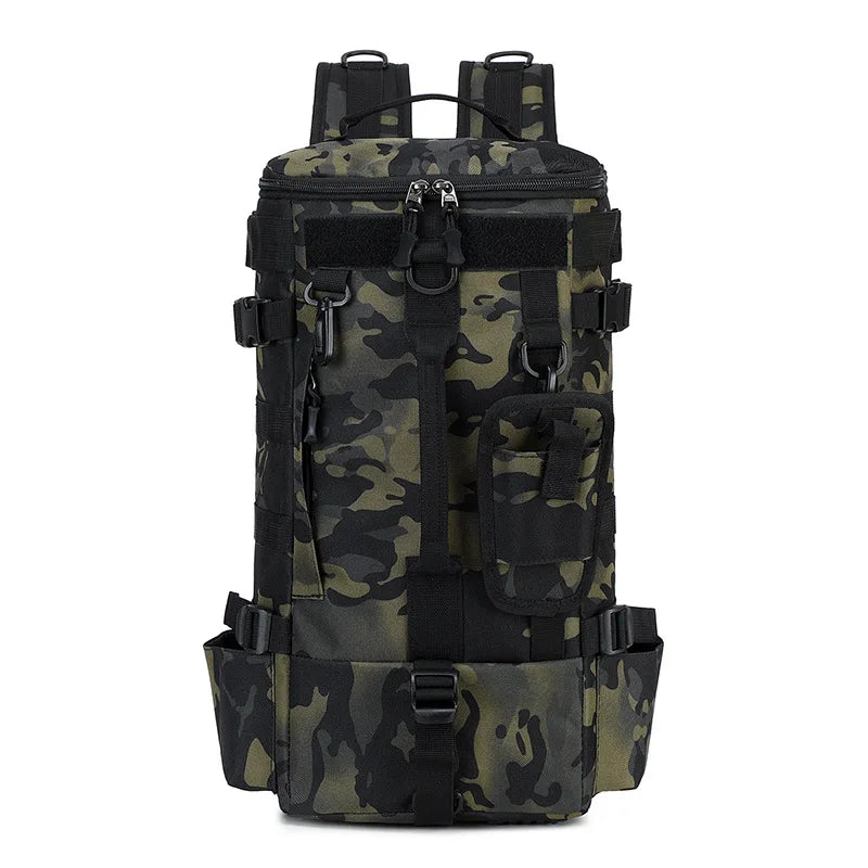 Mochila Tática Scione Impermeável | Com Suporte de Vara - Nativo Camping