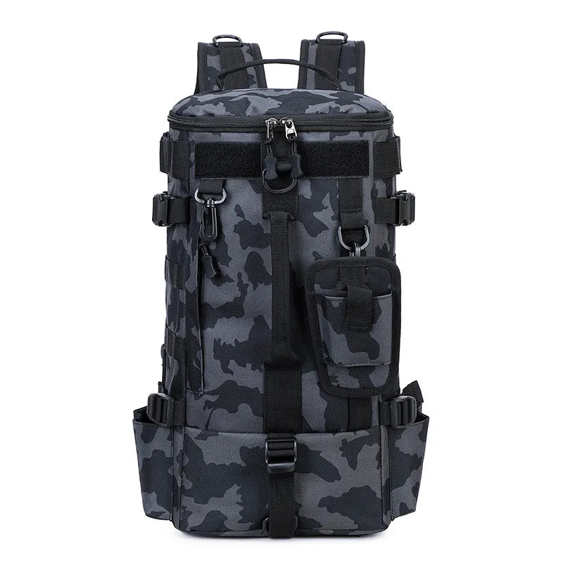 Mochila Tática Scione Impermeável | Com Suporte de Vara - Nativo Camping