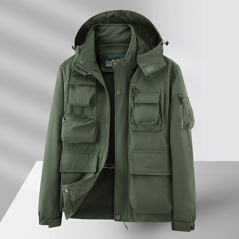 Jaqueta Tática Nativo M65 Masculina | Estilo Militar com Capuz Removível
