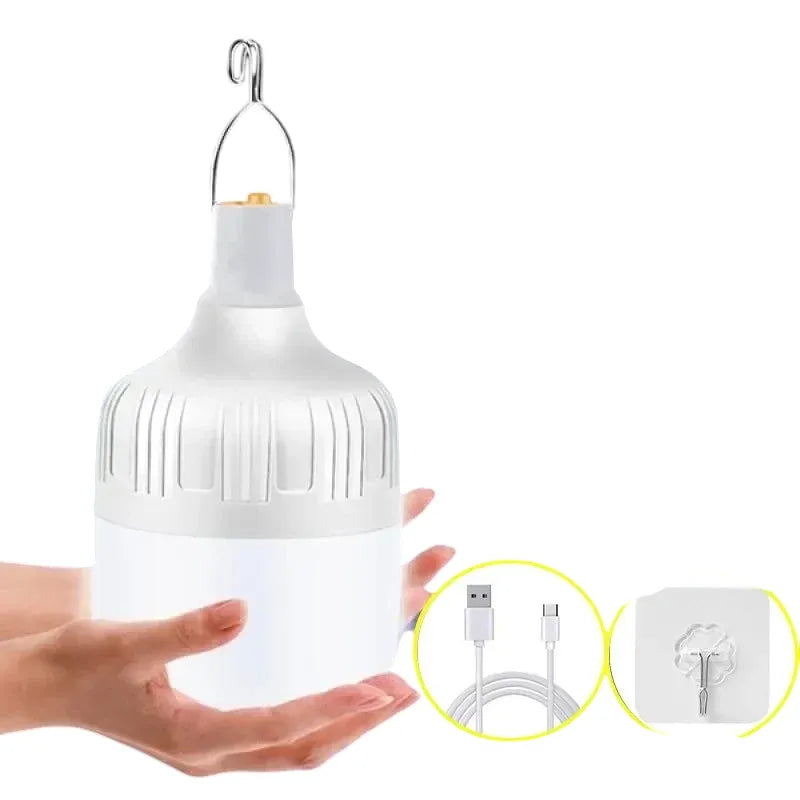 Luminária Portátil LED USB Recarregável – 5 Modos de Iluminação