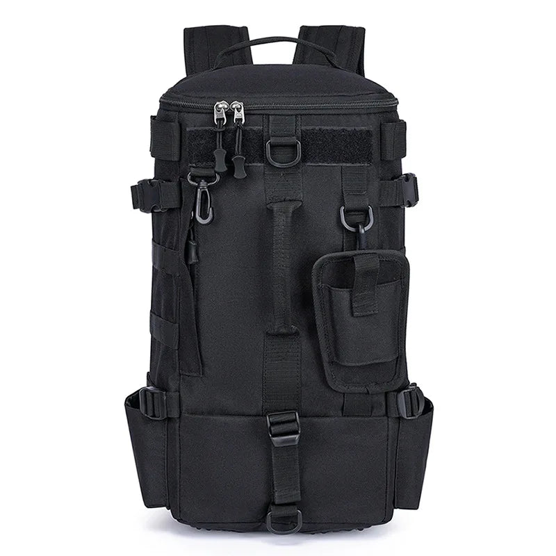 Mochila Tática Scione Impermeável | Com Suporte de Vara - Nativo Camping