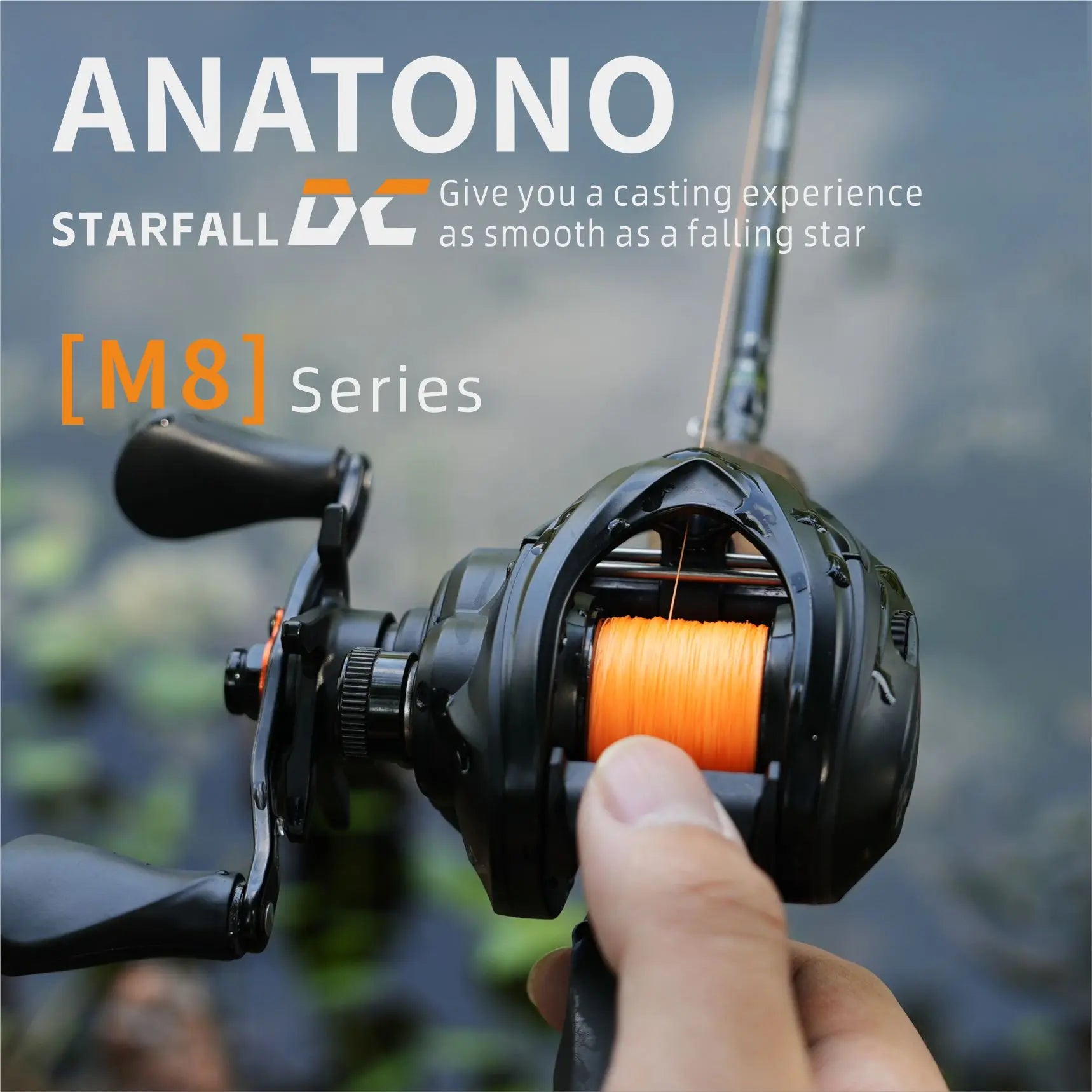 Carretilha ANATONO Starfall DC – Freio Digital
