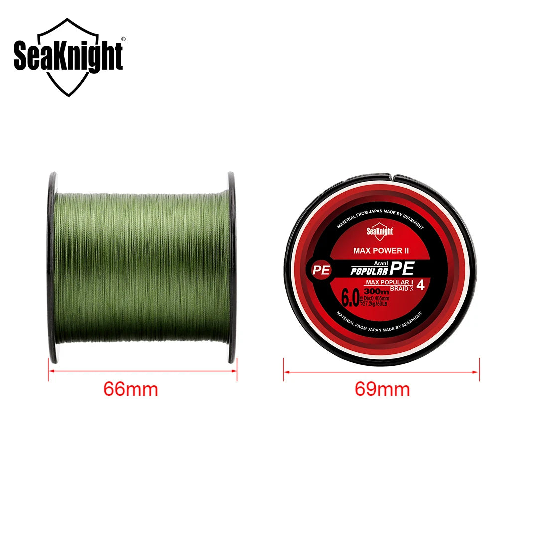 Linha SeaKnight 300 Metros- X4 Multifilamento
