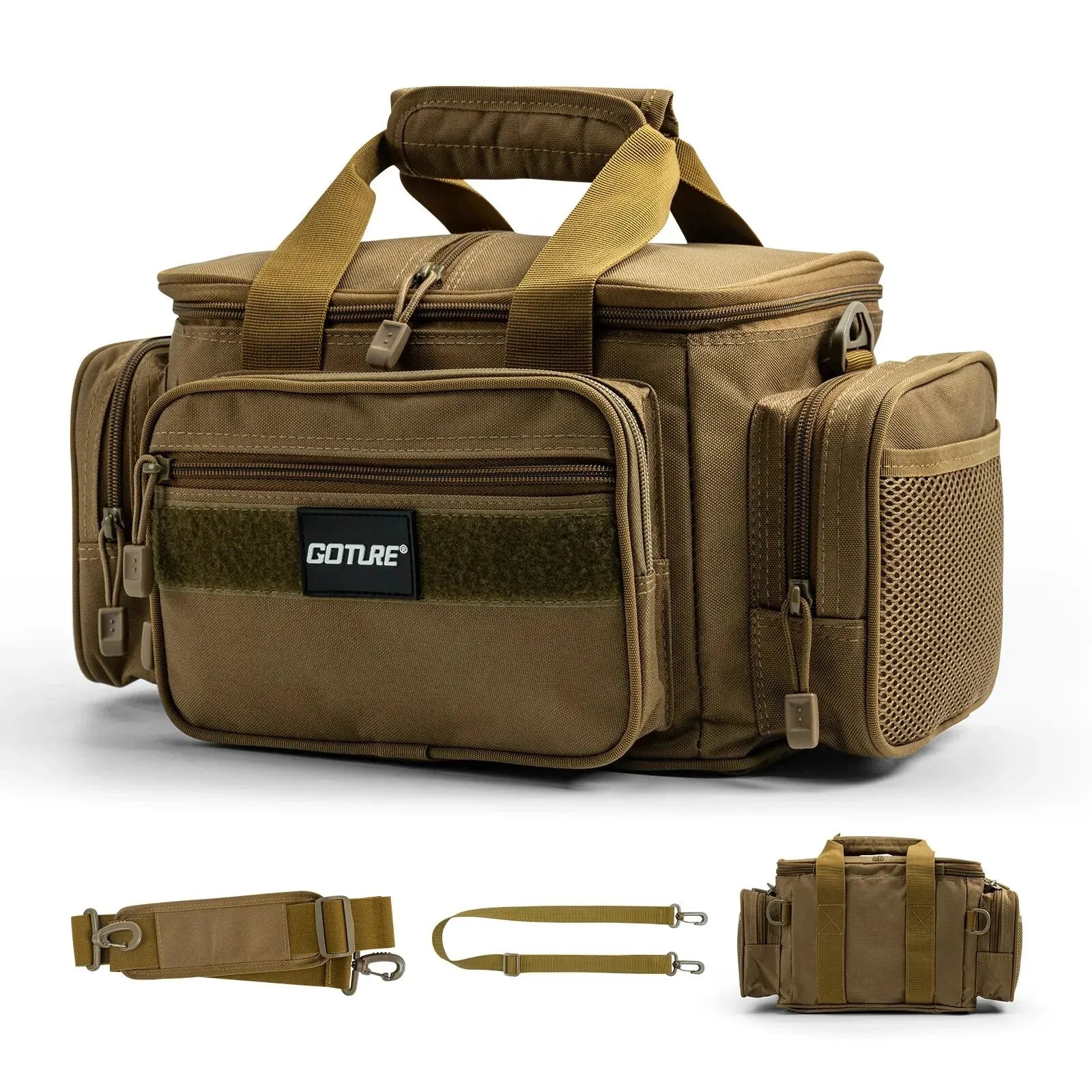 Mochila Goture Fishing 600D | Alta Capacidade e Resistência - Nativo Camping