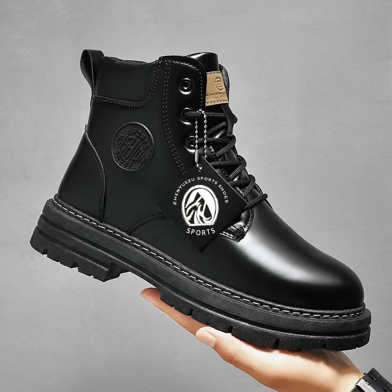 Bota VELLAR Tática – Couro Premium, Durabilidade e Conforto | Nativo Camping