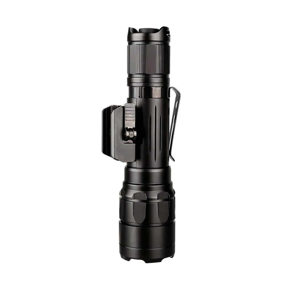 Lanterna Tática TrustFire R8 - 1700 Lumens - Suporte para Trilho Picatinny - Nativo Camping