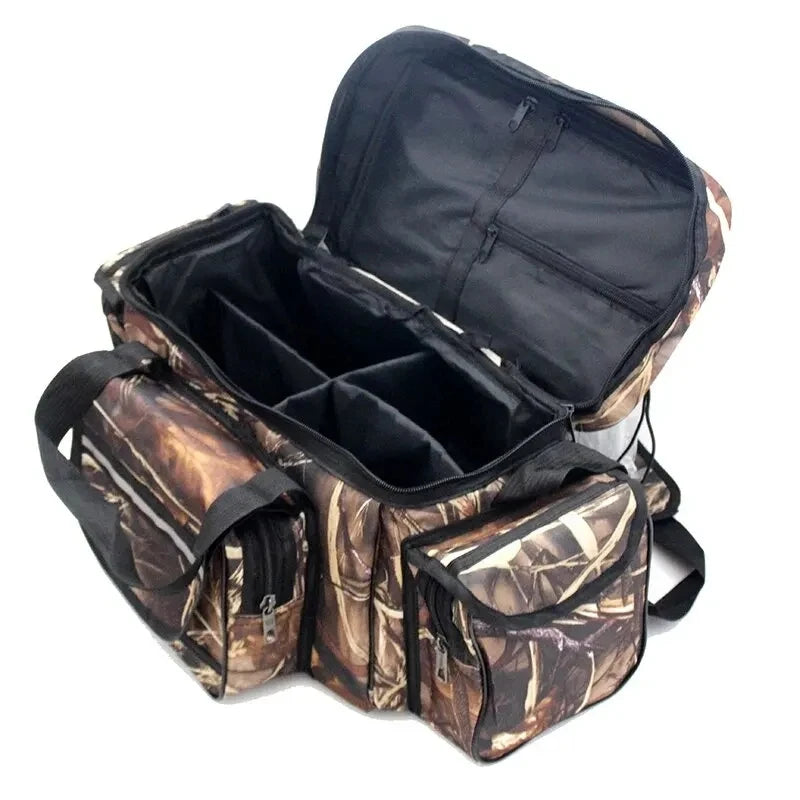 Bolsa JSFUN de Pesca 50L Impermeável | Alta Capacidade e Proteção