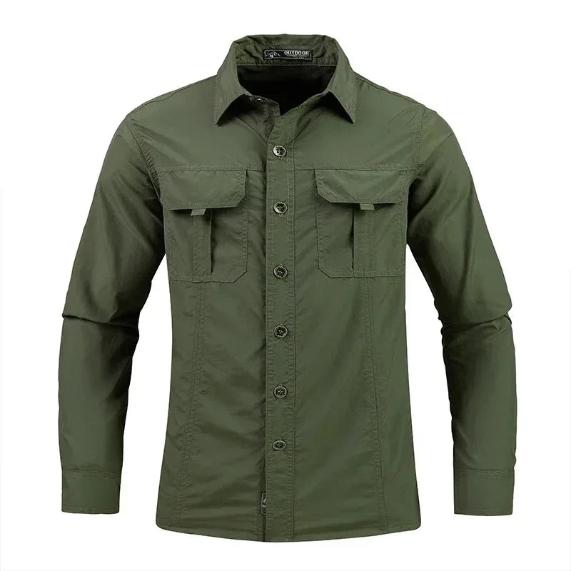 Camisa Savana Tática Masculina - Nativo Camping