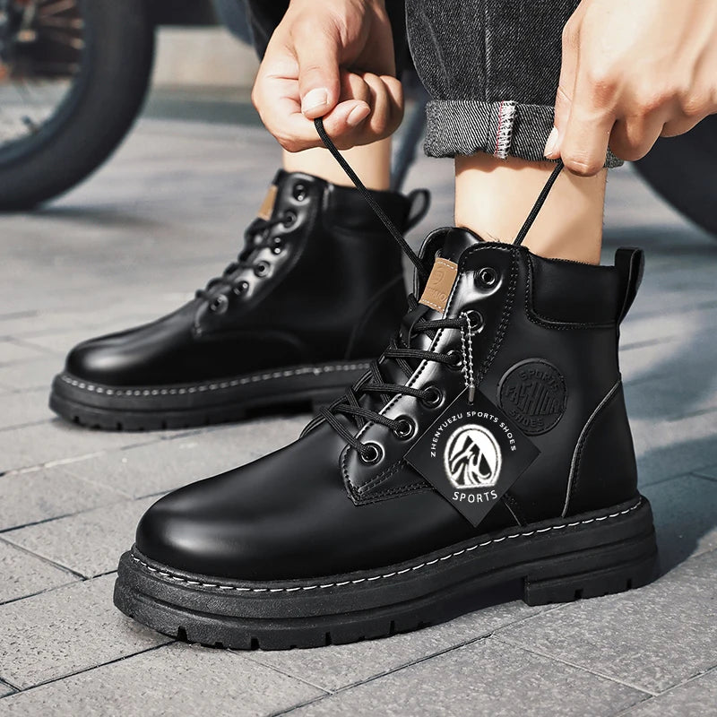 Bota VELLAR Tática – Couro Premium, Durabilidade e Conforto | Nativo Camping