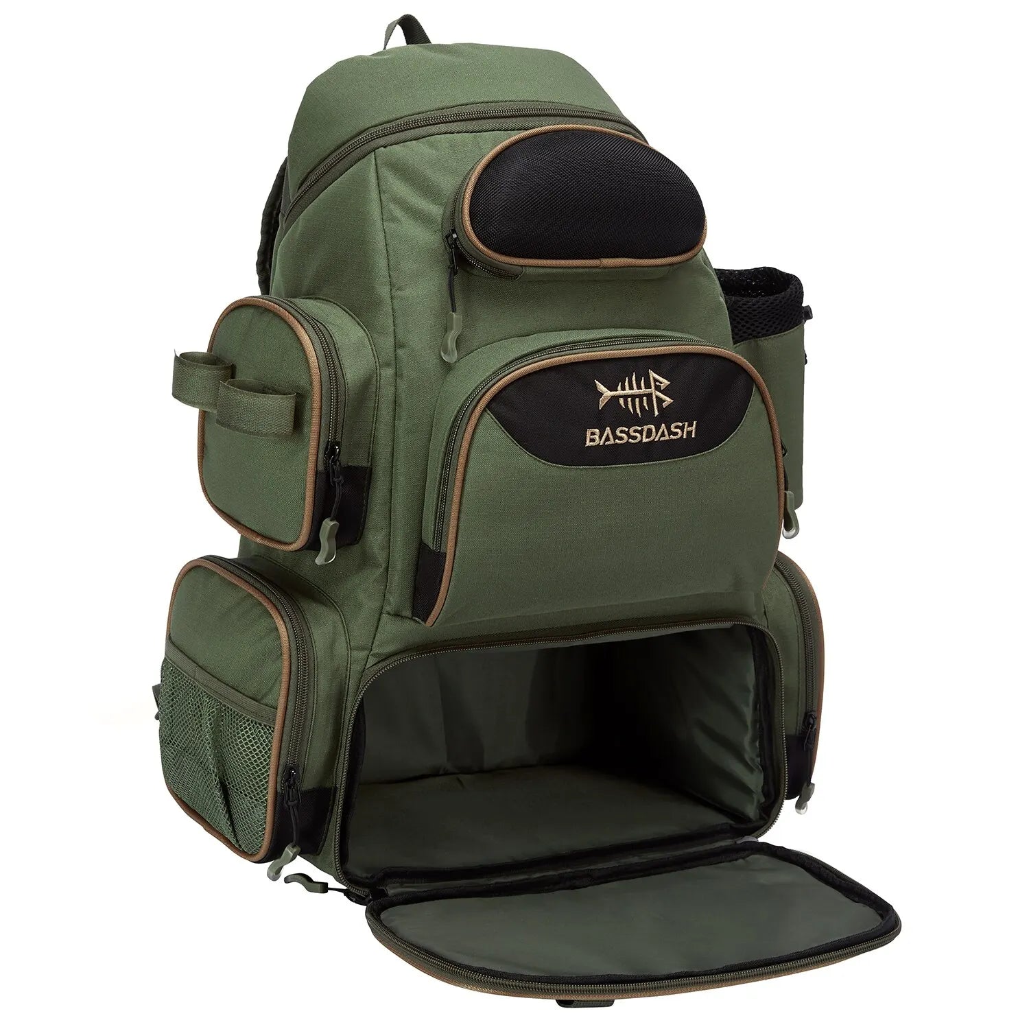 Mochila Para Pesca Multifuncional Profissional - Bassdash