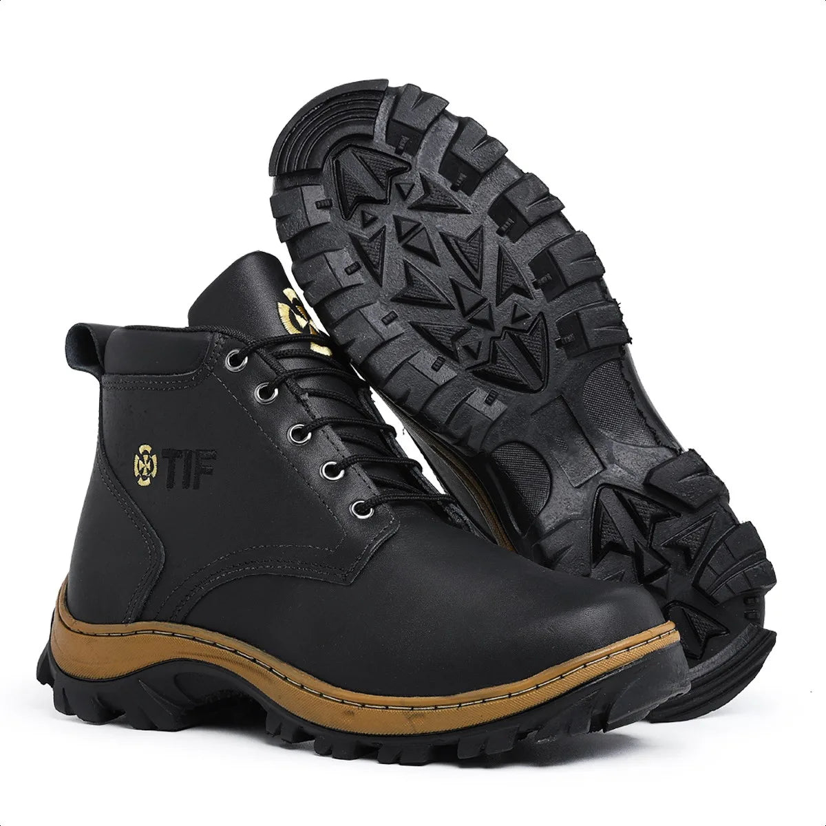 Bota Coturno KAVROS – Couro Legítimo