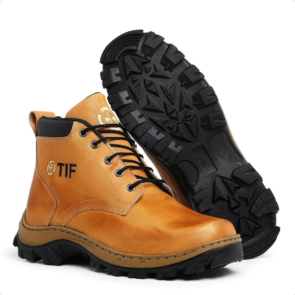 Bota Coturno KAVROS – Couro Legítimo
