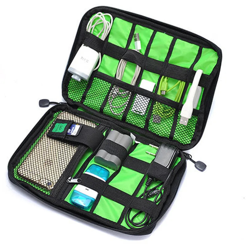 Organizador de Cabos Nativo – Case Impermeável para Viagem e Camping